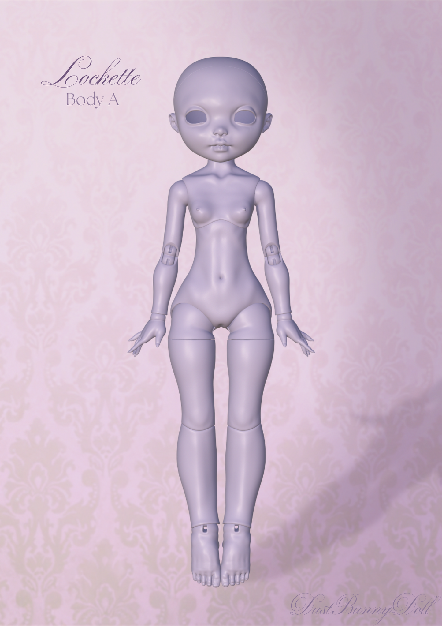 Lockette - Blank Doll