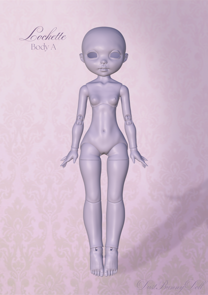Lockette - Blank Doll
